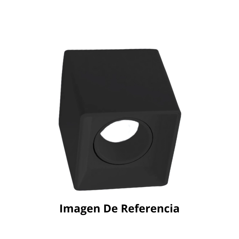 Bala Para Gu10 Cubo Blanco Ecolite