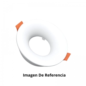 Bala Para Gu10 Negro Aluminio Con Vidrio Ecolite