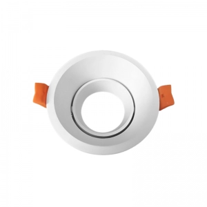 Bala Para Gu10 Recesada Basculante Blanco Aluminio