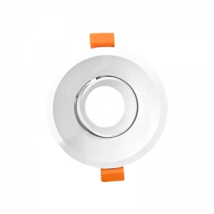 Bala Para Gu10 Recesada Basculante Blanco Pc Ecolite