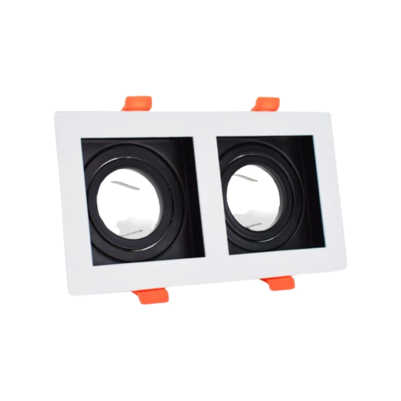 Bala Para Gu10 Tipo Kardan X 2 Blanca Aluminio