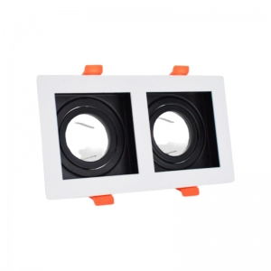 Bala Para Gu10 Tipo Kardan X 2 Blanca Aluminio