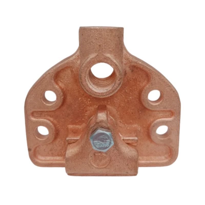 Base Captadora 8-10MM Universal Doble Punta Cobre Rosca 1/2