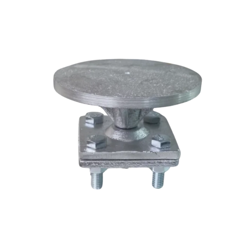 Conector En Cruz Punta Hongo Aluminio Fundido