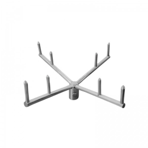 Pararrayos Franklin T8 Aluminio 8 Puntas