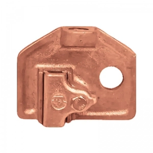 Base Captadora Collarín Vertical Cobre, Rosca 1/2