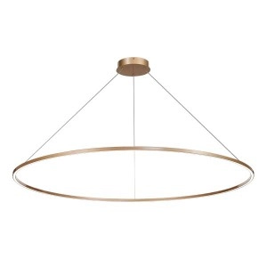 Luminaria LED colgante 19W Dorado