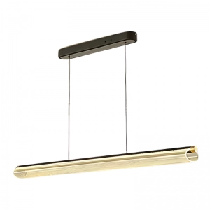 Luminaria LED colgante 50W Negro Ecolite