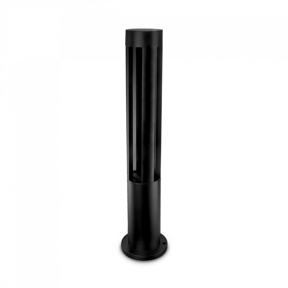 Poste Led Negro 10W 3000K Ecolite