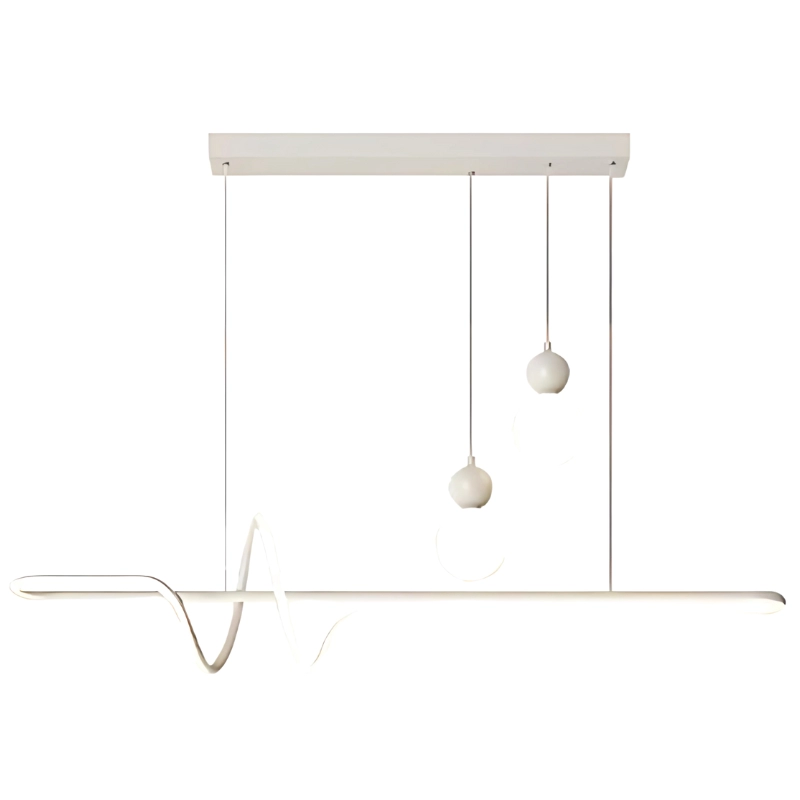 Luminaria LED colgante Blanco 55W