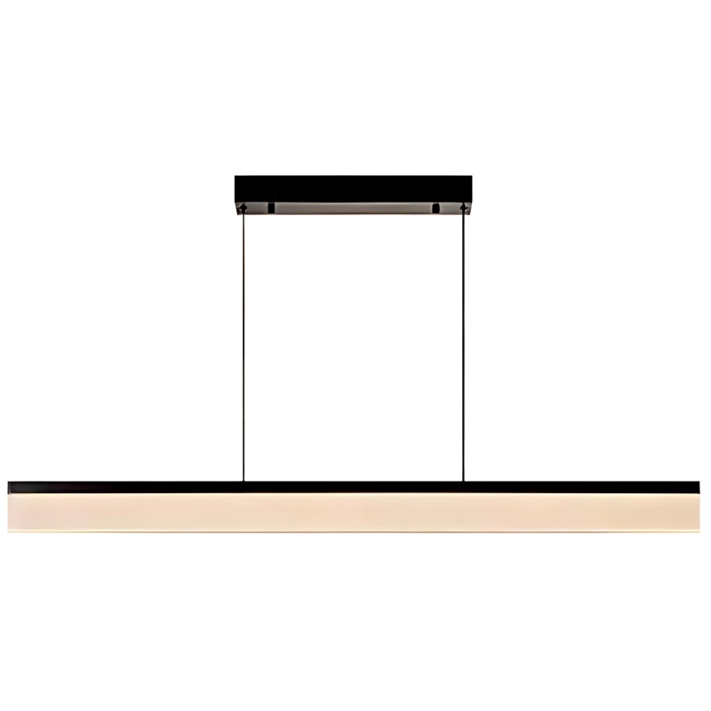 Luminaria LED colgante 20W Negro Ecolite