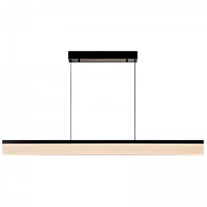 Luminaria LED colgante 20W Negro Ecolite