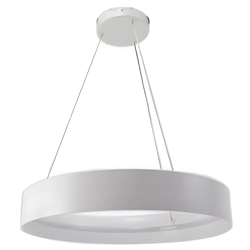 Luminaria LED colgante 50W Blanca Ecolite