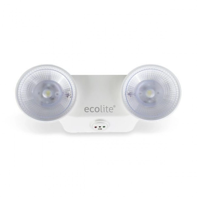 Luminaria de emergencia LED 3W 6500K Ecolite