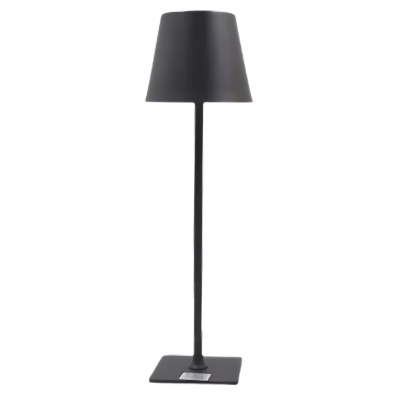 Luminaria LED portátil y recargable 2W UMBRELLA Negra Ecolite