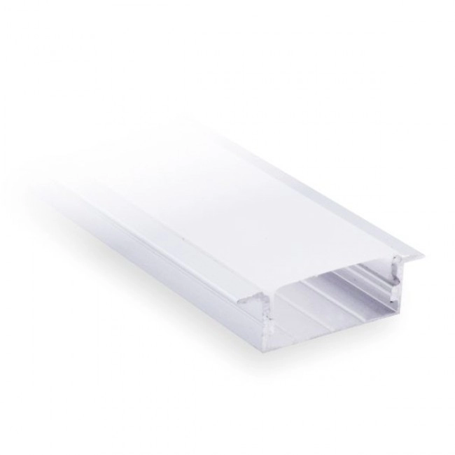 Perfil Aluminio + Pc B17Xh7 Incrustar Gris X3Mts Ecolite