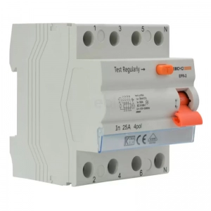 Breaker Diferencial Noark 4X63A 6Ka, 415 Vac