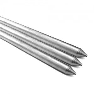 Varilla Puesta a Tierra Acero Inoxidable 1.20Mts x 5/8 Pulgadas