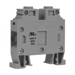 Bornera Atornillable Onka 82A/750Vac 16Mm2 Gris