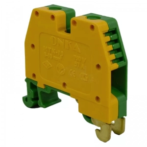 Bornera Atornillable Onka 57A/750Vac 10Mm2 Amarillo+Verde