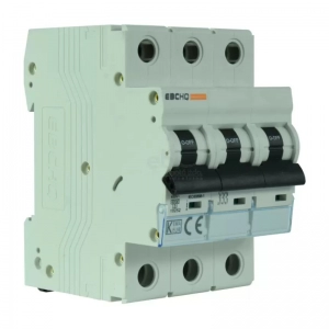 Breaker Montaje Riel 16A 6kA 3 Polos