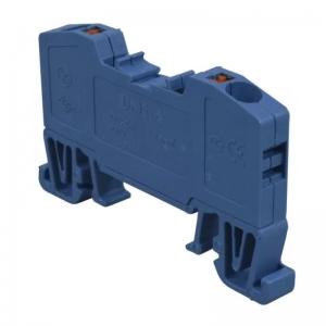 Bornera Tipo Resorte 2.5Mm2 - 24A, Azul ONKA