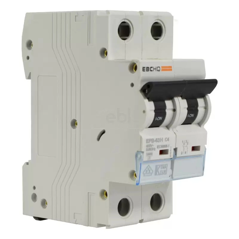 Breaker Montaje Riel 25A 10kA 2 Polos