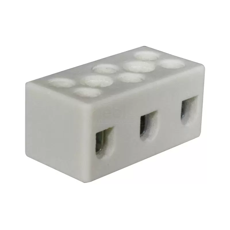 Bloque Para Terminal 3 Polos, 32A, 750V