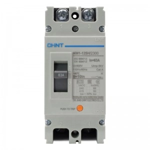 Breaker Industrial Chint 2 Polos 63A, 690V - 125H