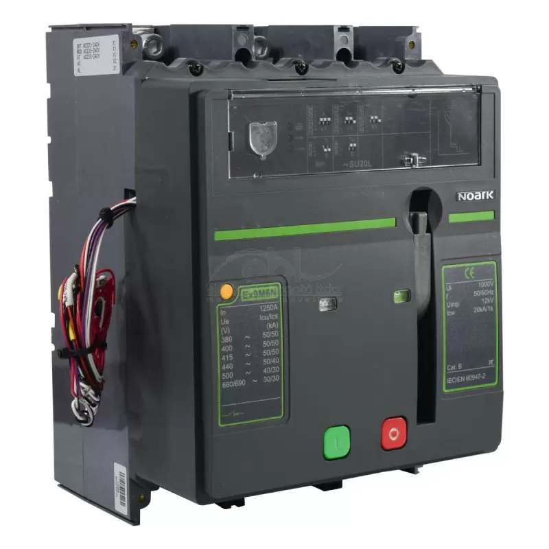 Breaker Caja Moldeada Ac Noark 1600A, 50Ka @415 Vac, Con Operador Remoto