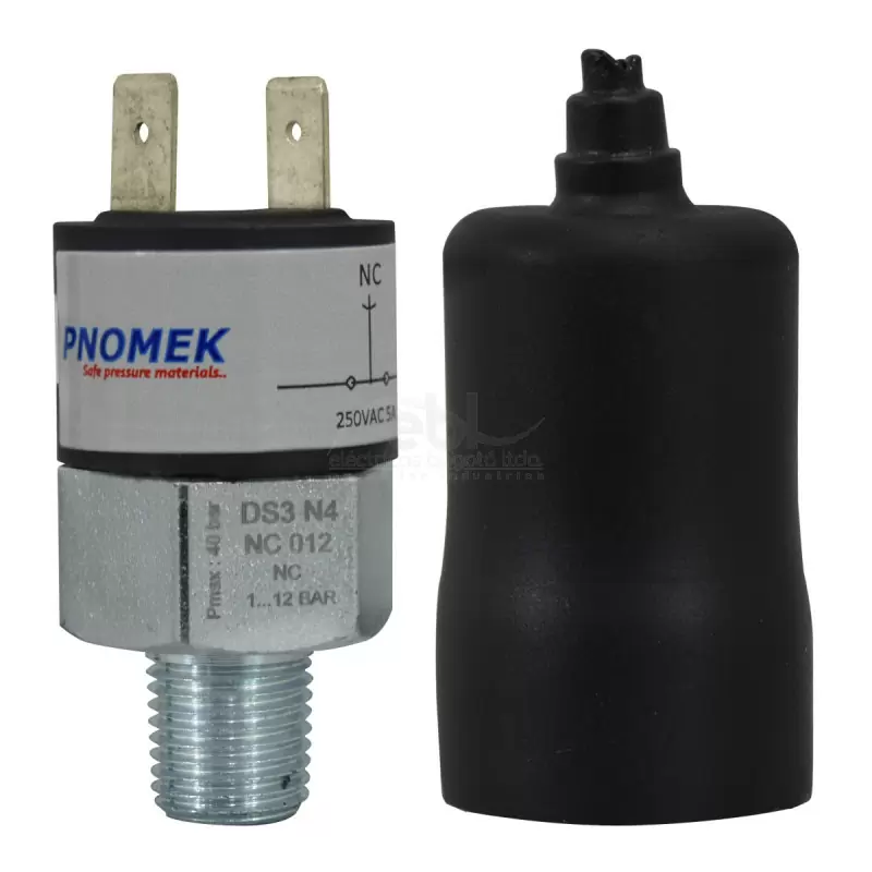 Interruptor de Presión 1Nc 5A, 12 Bar, 1/4