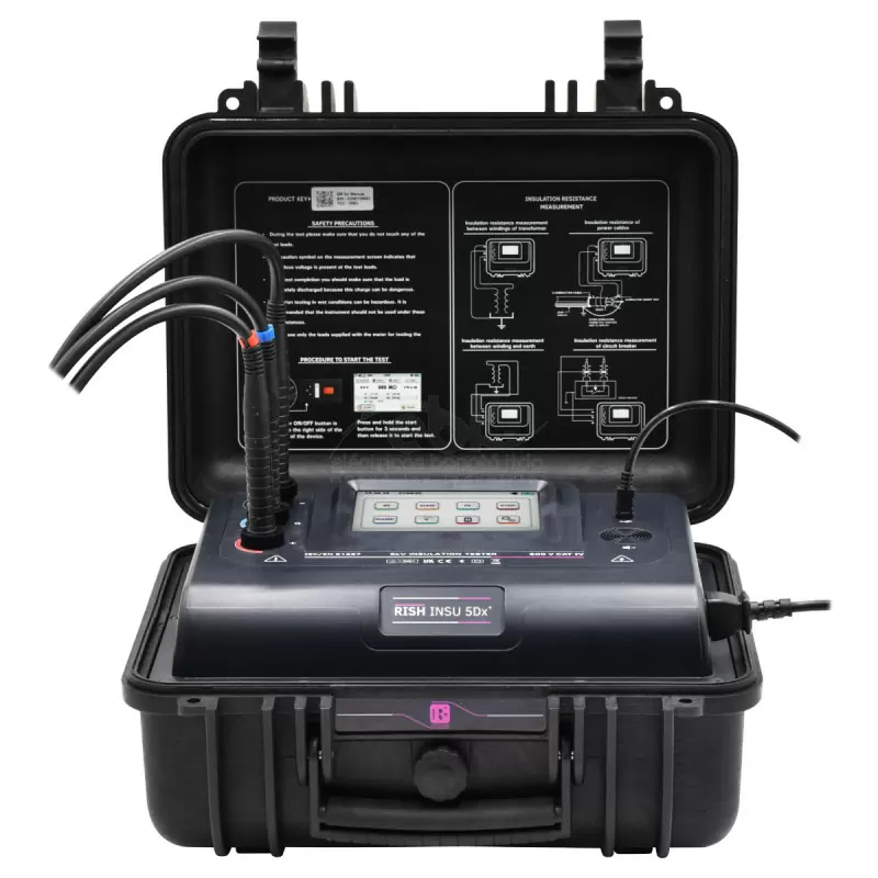 Medidores De Aislamiento Digital 100V-5000V