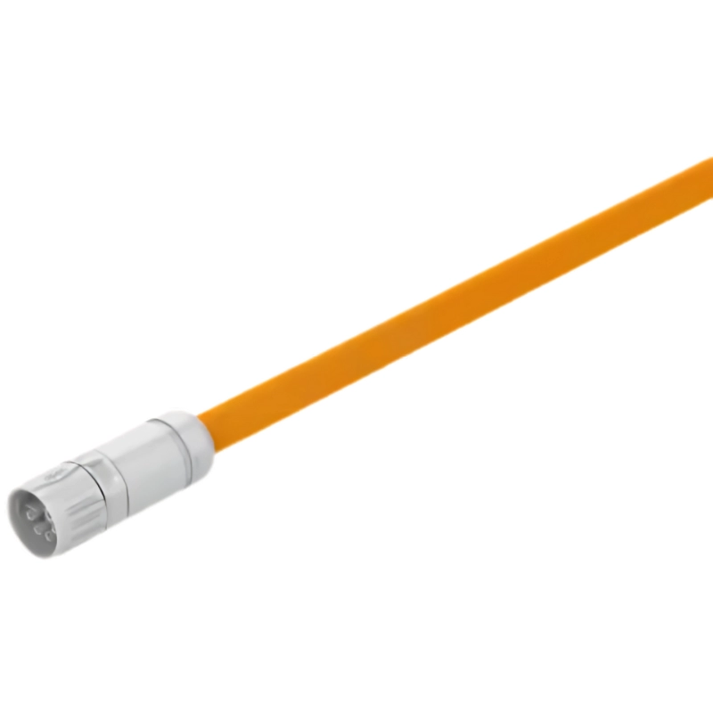 Cable de Conexión Para Motores Zócalo Hibrido M40x1, 2.5 Metros, 12 Hilos