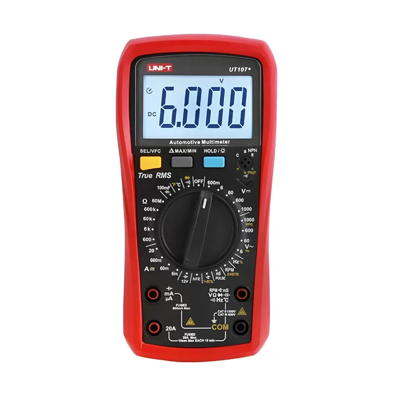 Multímetro Automotriz Multiusos UT105+