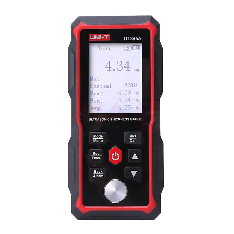 Medidor De Grosor De Recubrimiento Ferroso / No Ferroso UT345A
