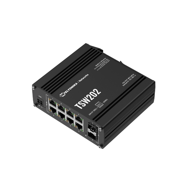 Switch Industrial Ethernet 10/100/1000 Mbps TSW202