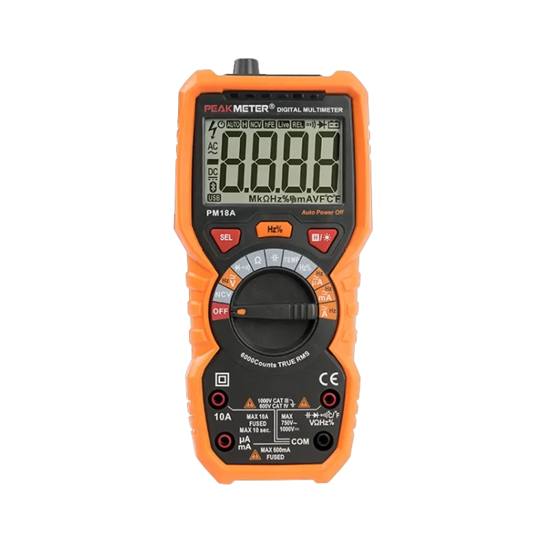 Multímetro Digital True-RMS 1000VMax PM18A