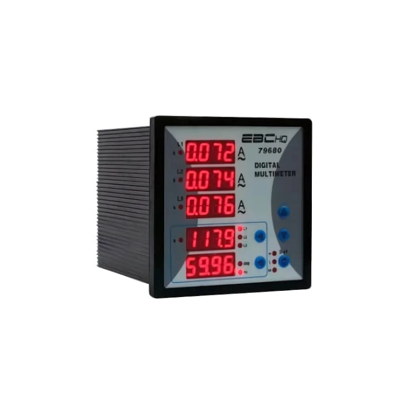 Indicador Combinado Vóltimetro-Amperímetro-Frecuencímetro 3 Fases + neutro