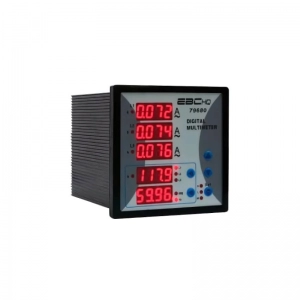 Indicador Combinado Vóltimetro-Amperímetro-Frecuencímetro 3 Fases + neutro