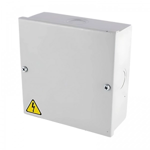 Caja De Paso Metálica 12X12X5 Tapa Lisa (TS-TT)