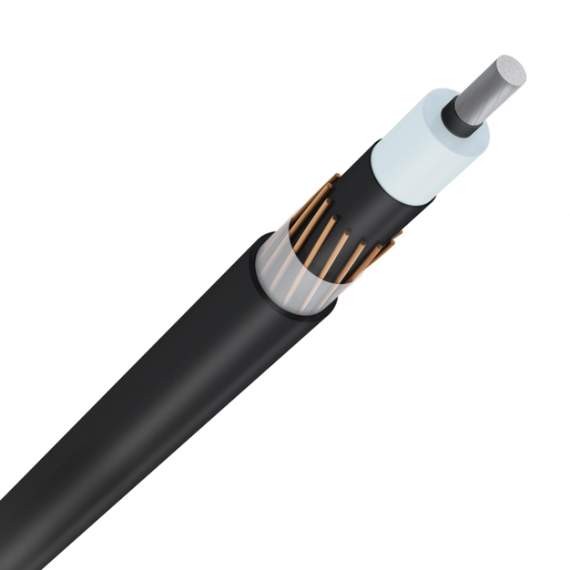 Cable Media Tensión Aluminio 90°C XLPE Hilos 8.7/15kV N=25mm2 PVC