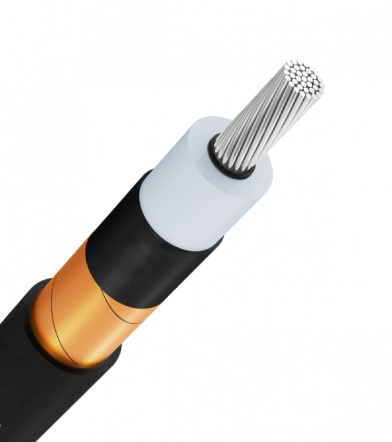 Cable Media Tensión Aluminio XLPE 35kV 133% PC PVC 1/0 AWG