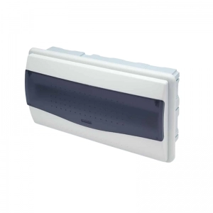 Tablero De Empotrar Puerta Transparente 215 x 370 x 55mm 16/18 Módulos