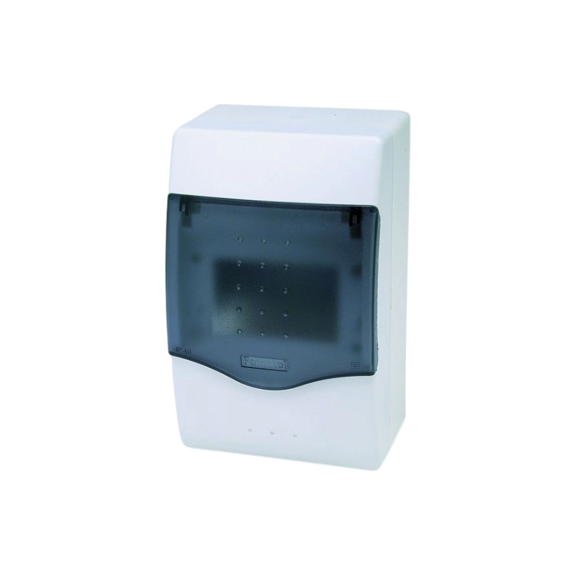 Tablero De Sobreponer Puerta Transparente 195 x 115 x 105mm 4 Módulos