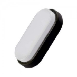 Tortuga LED Negra Ovalada Grande 20W 3000K