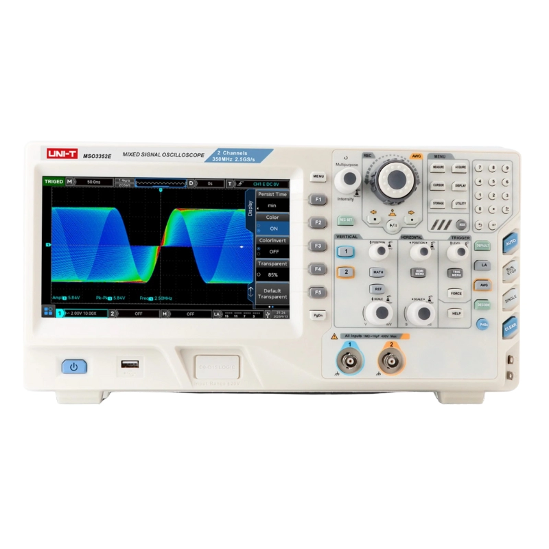 Osciloscopio Ultra Fosforo Digital 350Mhz 2 Canales MSO3352E