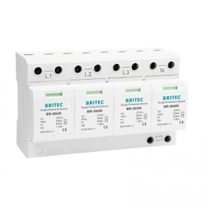 Dispositivo De Protección Contra Tensiones (DPS) Tipo 1 275Vac 4 Polos