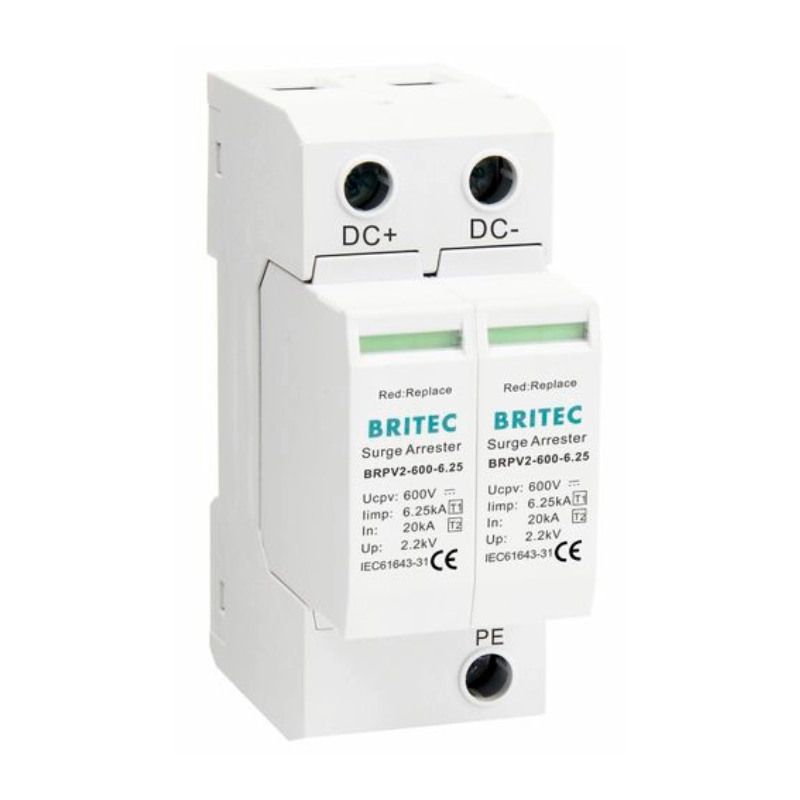 (Dps) Dispositivo De Protección Contra Tensiones Tipo 2 600Vdc 2 Módulos