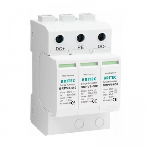 (Dps) Dispositivo De Protección Contra Tensiones Tipo 2 600Vdc 3 Módulos