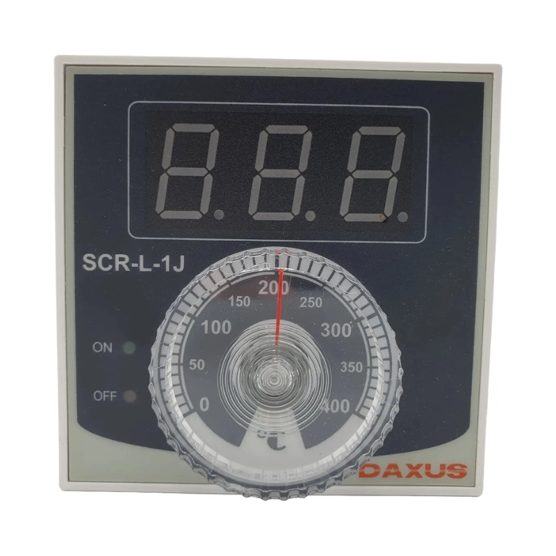 Control De Temperatura 72X72 0-400°C 100-240V Perilla